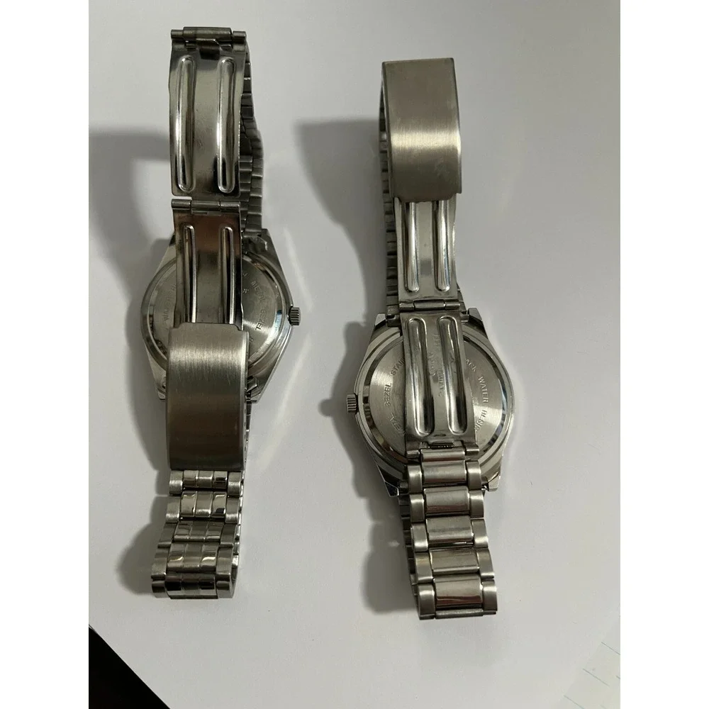 Two‎ Embassy by Gruen Mens Sample Day Date Watches Unsure if working